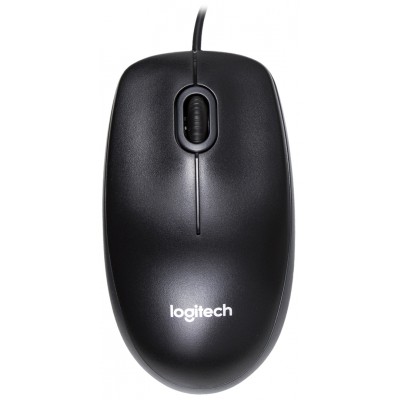 Купить ᐈ Кривой Рог ᐈ Низкая цена ᐈ Мышь Logitech B100 Black (910-003357)