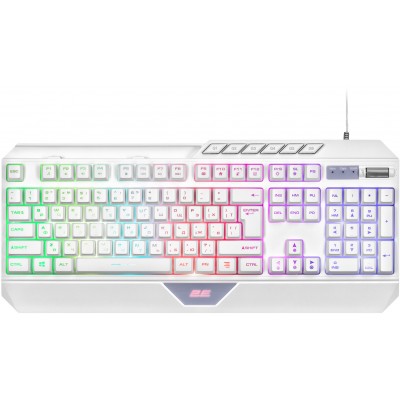 Купити Клавиатура 2E Gaming KG315 RGB USB White Ukr (2E-KG315UWT)ᐈ Кривий Ріг ᐈ Замовити по низькій ціні