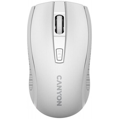 Купить ᐈ Кривой Рог ᐈ Низкая цена ᐈ Мышь беспроводная Canyon MW-7 Wireless White (CNE-CMSW07W)