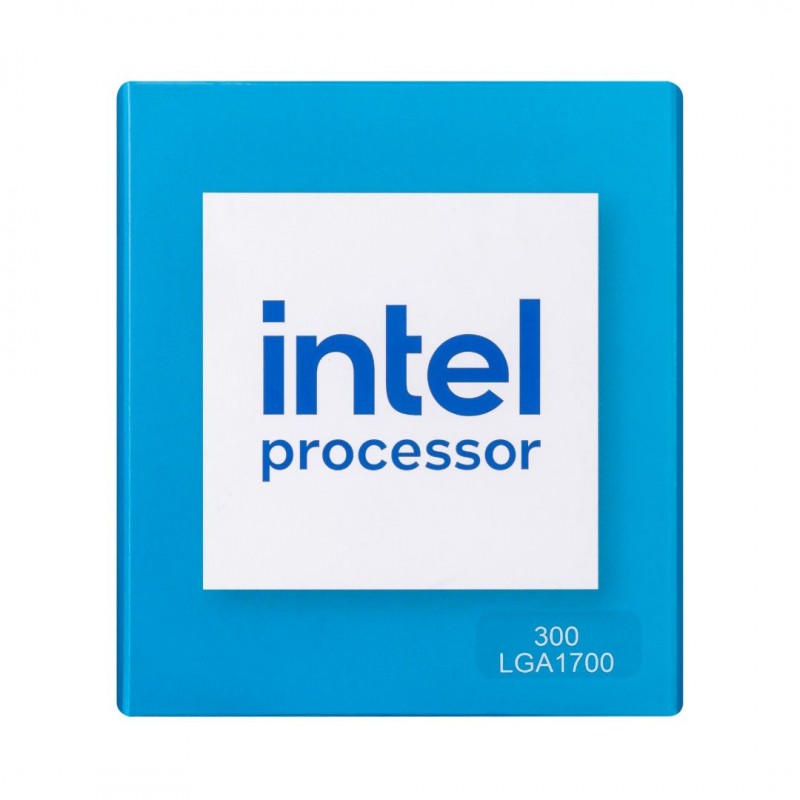 Купить ᐈ Кривой Рог ᐈ Низкая цена ᐈ Процессор Intel 300 3.9GHz (6MB, Raptor Lake Refresh, 46W, S1700) Box (BX80715300)
