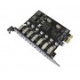 Контроллер Voltronic (YT=C-PCI-Е=7*USB3.0/23146) PCI-Е=USB 3.0, 7 портов, 5Gbps, BOX Купить Кривой Рог
