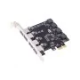 Контроллер Voltronic (YT=C-PCI-Е=4*USB3.0/11638) PCI-Е - USB 3.0, 4 порта, 5Gbps, BOX Купить Кривой Рог
