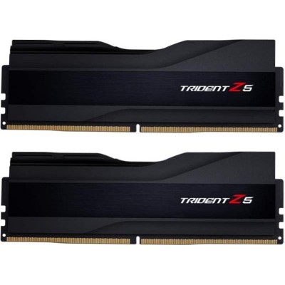 Купить ᐈ Кривой Рог ᐈ Низкая цена ᐈ Модуль памяти DDR5 2x16GB/5600 G.Skill Trident Z5 Black (F5-5600J4040C16GX2-TZ5K)