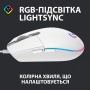 Купить ᐈ Кривой Рог ᐈ Низкая цена ᐈ Мышь Logitech G102 Lightsync White (910-005824)