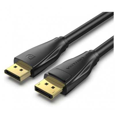Кабель Vention DisplayPort-DisplayPort, 2 м, Black (HCDBH) Купить Кривой Рог