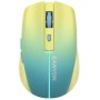 Купить ᐈ Кривой Рог ᐈ Низкая цена ᐈ Мышь беспроводная Canyon MW-44 LED Rechargeable Wireless/Bluetooth Yellow Blue (CNS-CMSW44UA