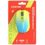 Купить ᐈ Кривой Рог ᐈ Низкая цена ᐈ Мышь беспроводная Canyon MW-44 LED Rechargeable Wireless/Bluetooth Yellow Blue (CNS-CMSW44UA