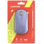 Купить ᐈ Кривой Рог ᐈ Низкая цена ᐈ Мышь беспроводная Canyon MW-22 Dual Band RGB Wireless Mountain Lavender (CNS-CMSW22ML)