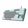 Клавиатура Aula Mechanical F3287 Grey/White keycap KRGD blue (6948391240954) Купить Кривой Рог