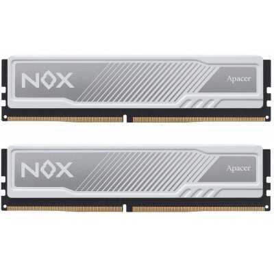 Купить ᐈ Кривой Рог ᐈ Низкая цена ᐈ Модуль памяти DDR4 2x8GB/2666 Apacer NOX White (AH4U16G26C08YMWAA-2)