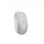 Купить ᐈ Кривой Рог ᐈ Низкая цена ᐈ Мышь A4Tech Fstyler FM26S Icy White