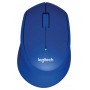 Купить ᐈ Кривой Рог ᐈ Низкая цена ᐈ Мышь беспроводная Logitech M330 Silent Plus Blue (910-004910)