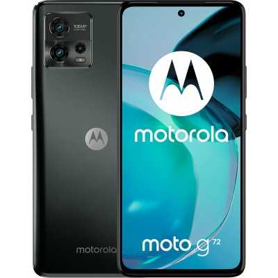 Смартфон Motorola Moto G72 8/256GB Dual Sim Meteorite Grey (PAVG0018RS); 6.55" (2400x1080) AMOLED / MediaTek Helio G99 / ОЗУ 8 Г
