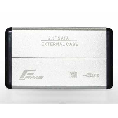 Внешний карман Frime SATA HDD/SSD 2.5", USB 3.0, Metal, Silver (FHE21.25U30) Купить Кривой Рог