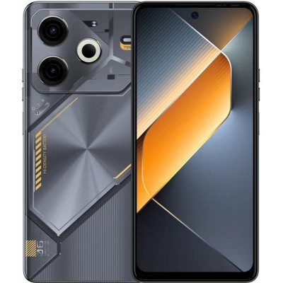 Купить ᐈ Кривой Рог ᐈ Низкая цена ᐈ Смартфон Tecno Pova 6 Neo (LI6) 8/256GB Speed Black (4894947021022); 6.78" (2460x1080) IPS /