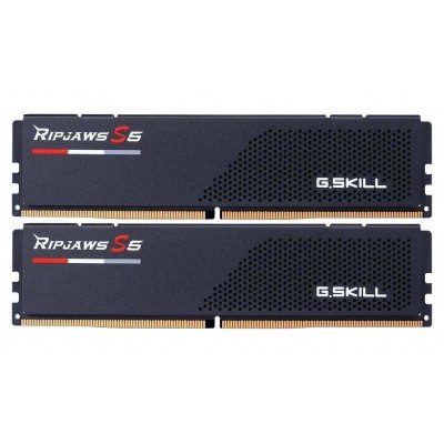 Купить ᐈ Кривой Рог ᐈ Низкая цена ᐈ Модуль памяти DDR5 2x16GB/5600 G.Skill Ripjaws S5 Black (F5-5600J3036D16GX2-RS5K)