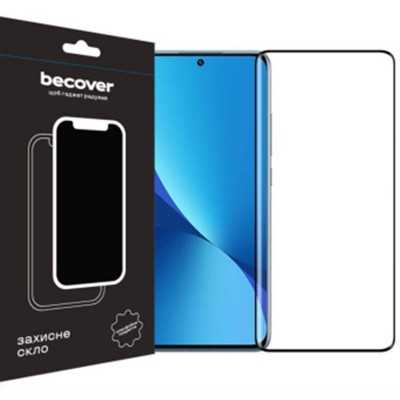 Защитное стекло BeCover для Xiaomi Redmi 12 Black (709610) Купить Кривой Рог