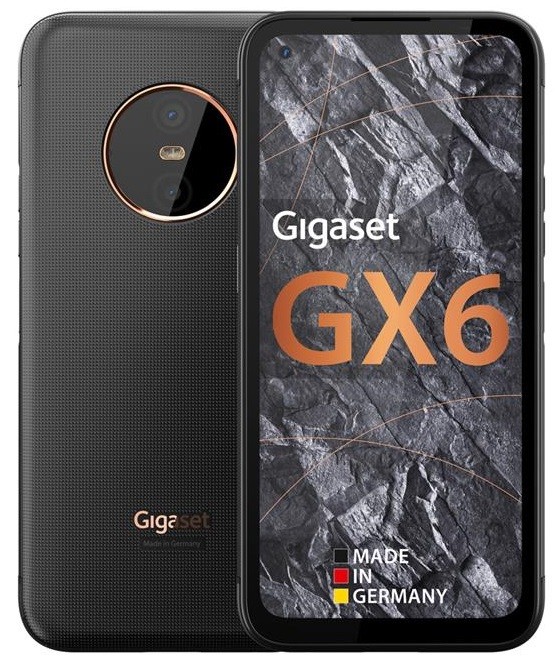 Купить ᐈ Кривой Рог ᐈ Низкая цена ᐈ Смартфон Gigaset GX6 IM 6/128 GB Dual Sim Titanium Black (S30853H1528R112); 6.6" (2412х1080)