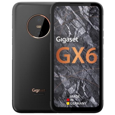 Купить ᐈ Кривой Рог ᐈ Низкая цена ᐈ Смартфон Gigaset GX6 IM 6/128 GB Dual Sim Titanium Black (S30853H1528R112); 6.6" (2412х1080)