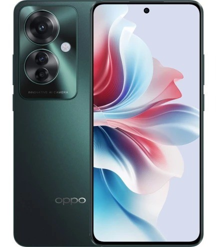 Купить ᐈ Кривой Рог ᐈ Низкая цена ᐈ Смартфон Oppo Reno11 F 8/256GB Palm Green; 6.7" (2412x1080) AMOLED / MediaTek Dimensity 7050