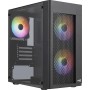 Корпус AeroCool Hexform-G-BK-v2 (ACCX-PV38002.11) Black + БЖ VX Plus 500 500W