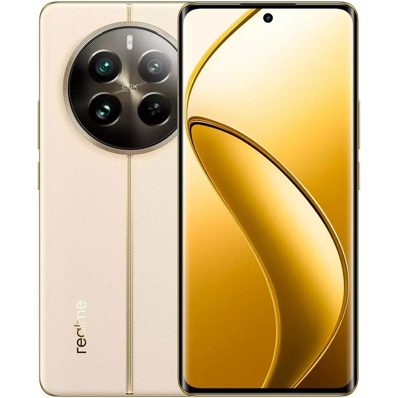 Купить ᐈ Кривой Рог ᐈ Низкая цена ᐈ Смартфон Realme 12 Pro 5G 12/512GB (RMX3842) Dual Sim Navigator Beige; 6.7" (2412x1080) AMOL