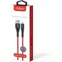 Кабель Intaleo CBRNYL1 USB - Lightning (M/M), 1.2 м, Red (1283126559471)