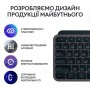 Клавiатура бездротова Logitech MX Keys S Graphite (920-011593)