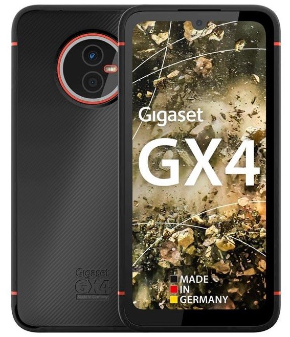 Купить ᐈ Кривой Рог ᐈ Низкая цена ᐈ Смартфон Gigaset GX4 IM 4/64GB Dual Sim Black (S30853H1531R111); 6.1" (1560х720) IPS / Media
