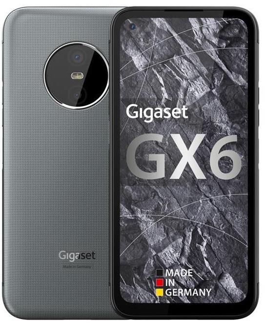 Купить ᐈ Кривой Рог ᐈ Низкая цена ᐈ Смартфон Gigaset GX6 IM 6/128 GB Dual Sim Titanium Grey (S30853H1528R111); 6.6" (2412х1080) 