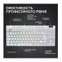 Клавiатура Logitech G PRO X TKL Lightspeed White Tactile (920-012148)