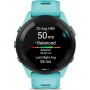 Смарт-годинник Garmin Forerunner 265 Black Bezel with Aqua Case and Aqua/Black Silicone Band (010-02810-52)