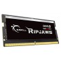 Купить ᐈ Кривой Рог ᐈ Низкая цена ᐈ Модуль памяти SO-DIMM 32GB/4800 DDR5 G.Skill Ripjaws (F5-4800S3838A32GX1-RS)