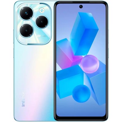 Купить ᐈ Кривой Рог ᐈ Низкая цена ᐈ Смартфон Infinix Hot 40 Pro X6837 12/256GB Dual Sim Palm Blue; 6.78" (2460х1080) IPS / Media