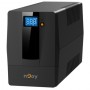 Купить ᐈ Кривой Рог ᐈ Низкая цена ᐈ ИБП NJOY Horus Plus 600 (PWUP-LI060H1-AZ01B) Lin.int., AVR, 2 x евро, USB, LCD, пластик