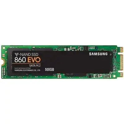 Накопитель SSD  500GB Samsung 860 EVO M.2 2280 SATAIII MLC (MZ-N6E500BW)