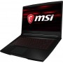 Ноутбук MSI GF63 (12VF-1062XUA); 15.6" FullHD (1920x1080) IPS LED матовый 144 Гц / Intel Core i7-12650H (2.3 - 4.7 ГГц) / RAM 16