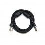 Кабель Gresso H3003 HDMI - HDMI (M/M), 2 фериту, обплетення, 1.8м, круглий (2000700002104)