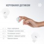 Bluetooth-гарнiтура Piko TWS-MiniJack White (1283126583407)