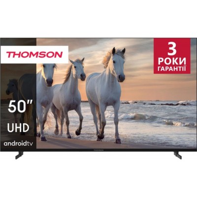 Купить ᐈ Кривой Рог ᐈ Низкая цена ᐈ Телевизор Thomson Android TV 50" UHD 50UA5S13