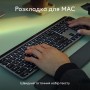 Клавiатура бездротова Logitech MX Keys S for Mac Space Grey (920-011637)