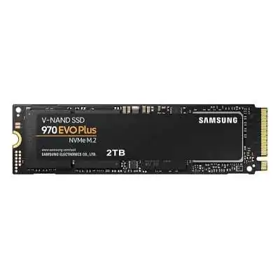Купить ᐈ Кривой Рог ᐈ Низкая цена ᐈ Накопитель SSD 2 ТB Samsung 970 EVO Plus M.2 PCIe 3.0 x4 V-NAND MLC (MZ-V7S2T0BW)