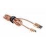 Кабель Cablexpert (CCPB-M-USB-08G) USB 2.0 A - microUSB, премиум, 1м, золотистый