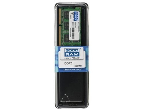 Купить ᐈ Кривой Рог ᐈ Низкая цена ᐈ Модуль памяти SO-DIMM 4GB/1600 1,35V DDR3 GOODRAM (GR1600S3V64L11/4G)