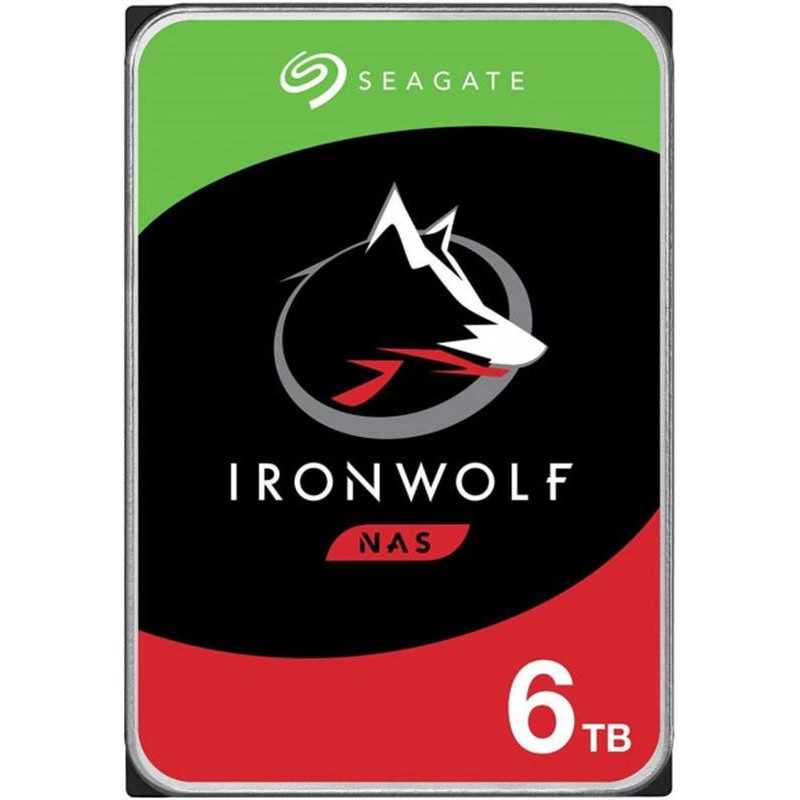 Купить ᐈ Кривой Рог ᐈ Низкая цена ᐈ Накопитель HDD SATA 6.0TB Seagate IronWolf NAS 5400rpm 256MB (ST6000VN001)