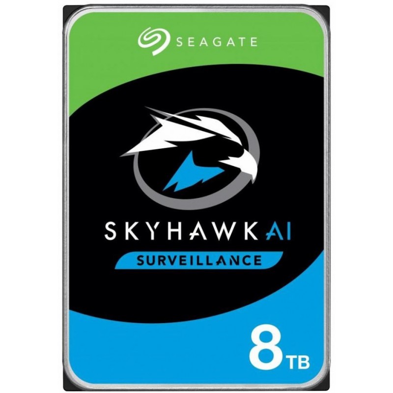 Купить ᐈ Кривой Рог ᐈ Низкая цена ᐈ Накопитель HDD 3.5" SATA 8.0TB Seagate SkyHawk Surveillance 5400rpm 256MB (ST8000VX010)