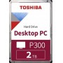 Купить ᐈ Кривой Рог ᐈ Низкая цена ᐈ Накопитель HDD SATA 2.0TB Toshiba P300 7200rpm 256MB (HDWD320UZSVA)