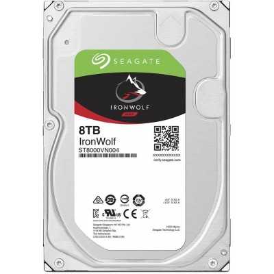 Купить ᐈ Кривой Рог ᐈ Низкая цена ᐈ Накопитель HDD SATA 8.0TB Seagate IronWolf NAS 7200rpm 256MB (ST8000VN004)