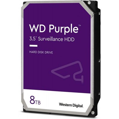 Купить ᐈ Кривой Рог ᐈ Низкая цена ᐈ Накопитель HDD SATA 8.0TB WD Purple 5640rpm 128MB (WD84PURZ)