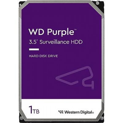 Купить ᐈ Кривой Рог ᐈ Низкая цена ᐈ Накопитель HDD SATA 1.0TB WD Purple 5400rpm 64MB (WD11PURZ)